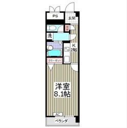 ドミール所沢Ⅱの物件間取画像